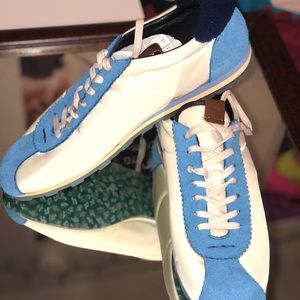 COACH low top SATIN SUEDE DYED FUR. Designer DS